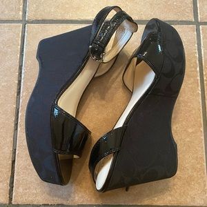 Coach Size 8.5 Wedges